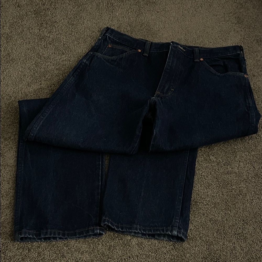 Lee’s 34x31 Men's Deep Indigo Jeans